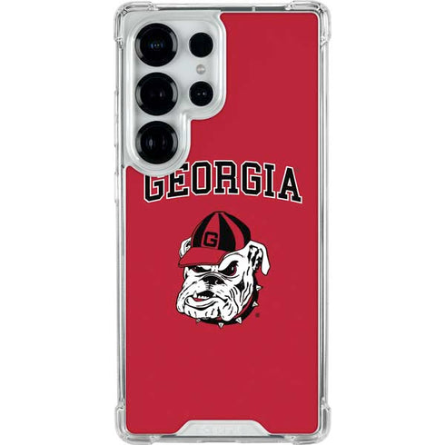 University of Georgia Bulldogs Logo Galaxy S25 Ultra Clear Case